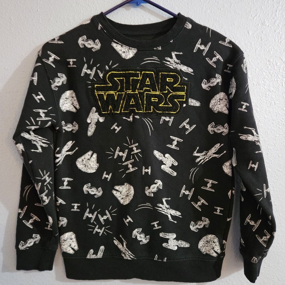 Disney Star Wars Boys Sweatshirt‎ Size 12 Style # IM819CR